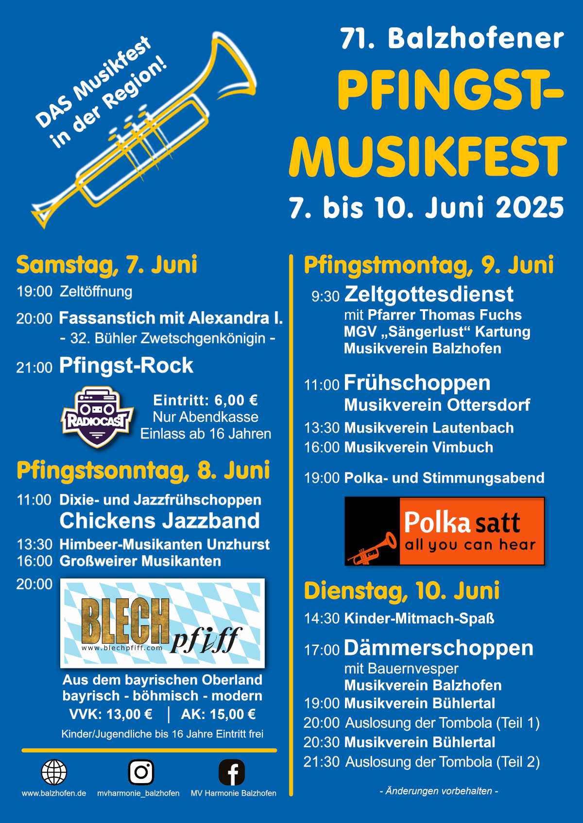 Festprogramm 2025